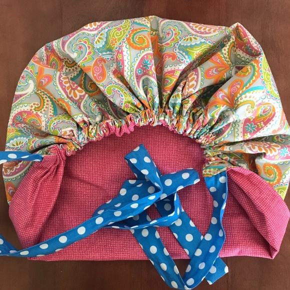 Scrub CAP/HAT *Reversible *Long Ties NWOT - Picture 13 of 14